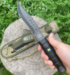 Нож с чехлом Halmak Patriot b1 Патриот Украины - изображение 1