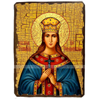 Ікона Іуліанія Вільшанська Праведна, ікона на дереві 130х170 мм (2418-1)