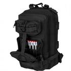 Тактический рюкзак 30 л с системой MOLLE Черный Военный рюкзак на 30 литров DOMINATOR SHADOW Армейский Штурмовой Рюкзак Водоотталкивающий - изображение 3