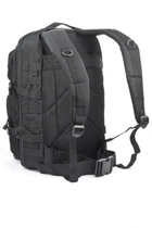Тактический рюкзак 36 л Черный MIL-TEC Assault 36L Black с системой MOLLE Военный Рюкзак Армейский Штурмовой Водоотталкивающий - изображение 8
