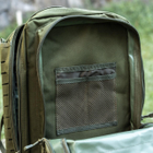 Военный Тактический рюкзак 36 л Хаки Warrior Assault Laser Cut 36L Olive с системой MOLLE Армейский Штурмовой - изображение 14