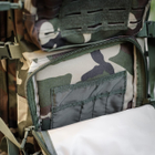 Тактический Военный рюкзак на 36 л Камуфляж Вудленд Warrior Assault Laser Cut 36L Woodland с системой MOLLE Штурмовой - изображение 12