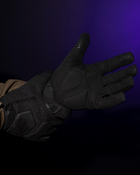 Тактические перчатки с пальцами BEZET Protective L черный - изображение 4