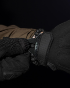 Тактические перчатки с пальцами BEZET Protective L черный - изображение 6