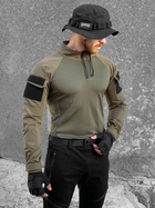 Рубашка тактическая реглан убокс BEZET L Хаки - изображение 10