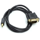 Видео кабель mini DisplayPort (M) - VGA (M), 1 м, черный