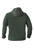 Куртка тактическая на молнии с капюшоном soft shell L garpun khaki - изображение 3