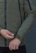 Куртка тактическая на молнии с капюшоном L wal khaki2 - изображение 9