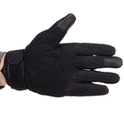 Перчатки тактические с закрытыми пальцами Zelart 8794 размер XL Black - изображение 4
