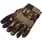 Перчатки тактические с закрытыми пальцами Zelart 8791 размер L Camouflage - изображение 6