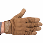Перчатки тактические с закрытыми пальцами Zelart 8816 размер XL Khaki - изображение 2