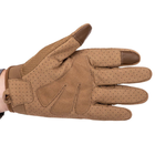 Перчатки тактические с закрытыми пальцами Zelart 8816 размер M Khaki - изображение 3