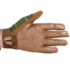 Перчатки тактические с закрытыми пальцами Zelart 8799 размер XL Camouflage - изображение 5