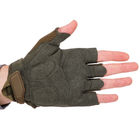 Перчатки тактические с открытыми пальцами Zelart 8808 размер XL Olive - изображение 5