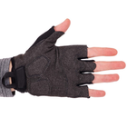 Тактичні рукавички з відкритими пальцями Zelart 8808 розмір L Black - зображення 3