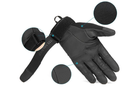 Перчатки тактические с закрытыми пальцами Zelart Blackhawk 4468 размер XL Black - изображение 5