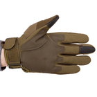 Перчатки тактические с закрытыми пальцами Zelart 8798 размер XL Olive - изображение 3