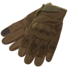 Перчатки тактические с закрытыми пальцами Zelart 8816 размер L Olive - изображение 6