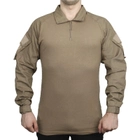 Тактическая рубашка Lesko A655 Sand Khaki S мужская хлопковая рубашка с карманами на кнопках на рукавах - изображение 2