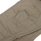 Тактическая рубашка Lesko A655 Sand Khaki S мужская хлопковая рубашка с карманами на кнопках на рукавах - изображение 7