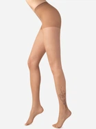 Колготы 20 Den женские Conte Elegant CE Fantasy Tattoo 20С-17СП-005 3 р Коричневые (4810226530634)
