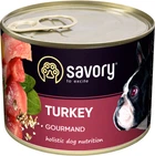 Влажный корм Savory для взрослых собак с индейкой