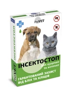 Капли от блох и клещей ProVET Инсектостоп для котят и щенков, 6 пипеток по 0,5 мл (4820150200275/4823082409808)
