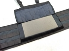 Тактический пояс EasyFit (разгрузка, жилет разгрузочный, РПС, ременно-плечевая система) TAC-2518 Черный (56002518) - изображение 5