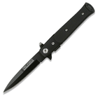 Нож Tac-Force черный TF-438G10 - изображение 1