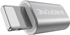 Перехідник Borofone BV5 adapter Micro-USB to Lightning converter OTG support