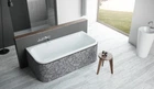 Ванна акрилова Arania 180x85 з ніжками + сифон R135L WA1-46-180x085US (TM Radaway)