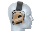 Військові активні навушники Earmor М31 для захисту слуху (Койот) - зображення 4