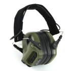 Військові активні навушники Earmor М31 для захисту слуху (Оливковий) - зображення 3