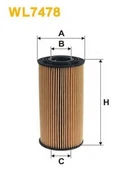 Фильтр масляный Hyundai ix35, Santa FE II, Kia CarНиваl III/Sedona III, Sorento II, Sport Wix Filters (WL7478) WIX Filters (WL7478)
