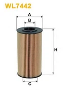 Фильтр масла WIX FILTERS 674/2 = WL7442 WIX Filters (WL7442)