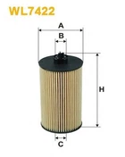 Фильтр масляный Alfa Romeo, Chevrolet, Fiat, Opel Agila, Astra Classic II, Astra G/H/J, C Wix Filters (WL7422) WIX Filters (WL7422)
