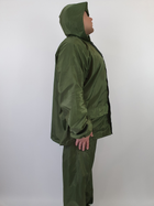 Костюм-дождевик водонепроницаемый для военных ЗСУ размера 50 зеленый 2714 - изображение 4