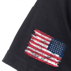 Футболка Rothco US Flag Bearded Skull T-Shirt Чорний XL 2000000086385 - зображення 4