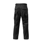 Тактичні штани Rothco Fit Zipper Fly BDU Pants Чорний S 2000000077833 - зображення 3