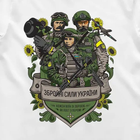Футболка Dubhumans "Вооруженные силы Украины" Белый M 2000000087214 - изображение 3