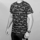 Футболка Rothco Vintage Guns T-Shirt Чорний M 2000000086439 - зображення 5