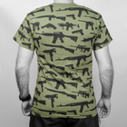 Футболка Rothco Vintage Guns T-Shirt Хакi XL 2000000086491 - зображення 6