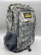 Мужской рюкзак тактический Army PUBG Battlegrounds 30л, универсальный Grey Pixel - изображение 2