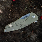 Нож складной Ruike P138 коричневый 2000000074320 - изображение 7