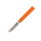Нож-бабочка (балисонг) Ganzo G766 оранжевый 2000000093536 - изображение 1