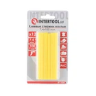 Комплект стрижнів клейових жовтих 7,4*100 мм, 12 шт INTERTOOL RT-1050