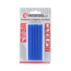 Комплект стрижнів клейових блакитних 7,4*100 мм, 12 шт INTERTOOL RT-1054