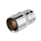 Голівка шестигранна 1/2" 17мм x 38мм CrV INTERTOOL ET-0017