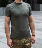 Тактична футболка мікрофібра Flash M Оліва - зображення 4