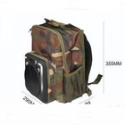 Рюкзак туристический Оutdoor Backpack Speaker 29л, Тактический походный рюкзак бумбокс со встроенной колонкой - изображение 5